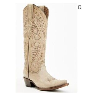 NWOT Circle G Women's Tall Western Boot Snip Toe L6116 Size 11 Cowgirl Cowboy